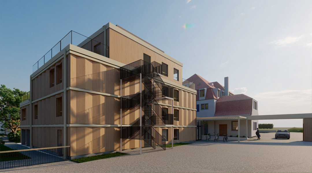 Neubau und Sanierung Wolfbrunnen in Lausen.